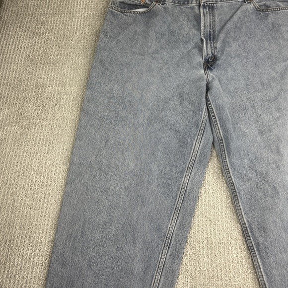 Vtg Levis 560‎ Jeans Mens 44x34 (42x33*) Distressed Blue Relaxed Loose Baggy Y2K - Picture 6 of 16